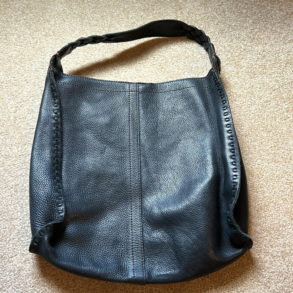 Lucky brand, black, hobo leather purse - Picture 6 of 11